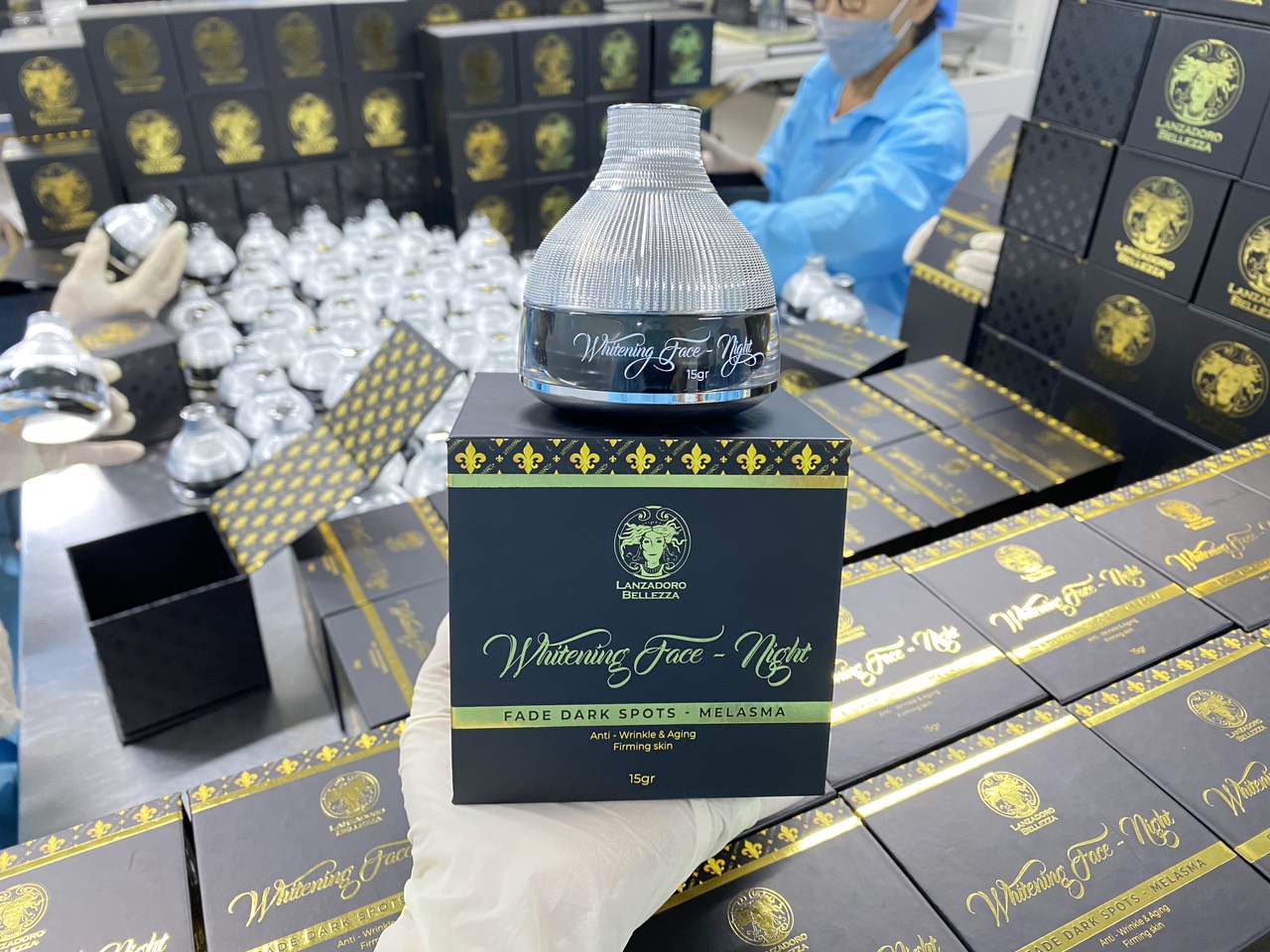 Whitening Face Night - Kem Đêm Bellezza